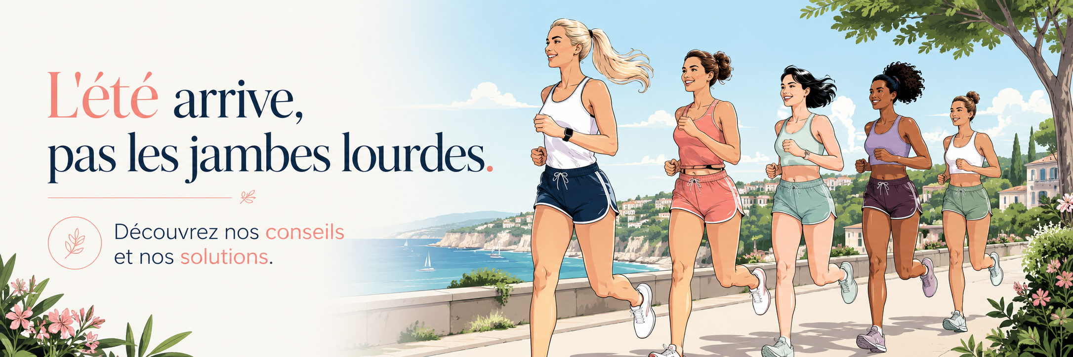 Jambes lourdes été 2026